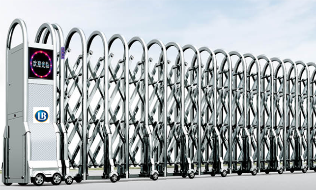 Cổng xếp inox LB183